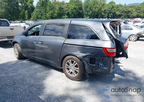 2012 Honda Odyssey Ex z USA, uszkodzony, nr VIN 5FNRL5H45CB032192